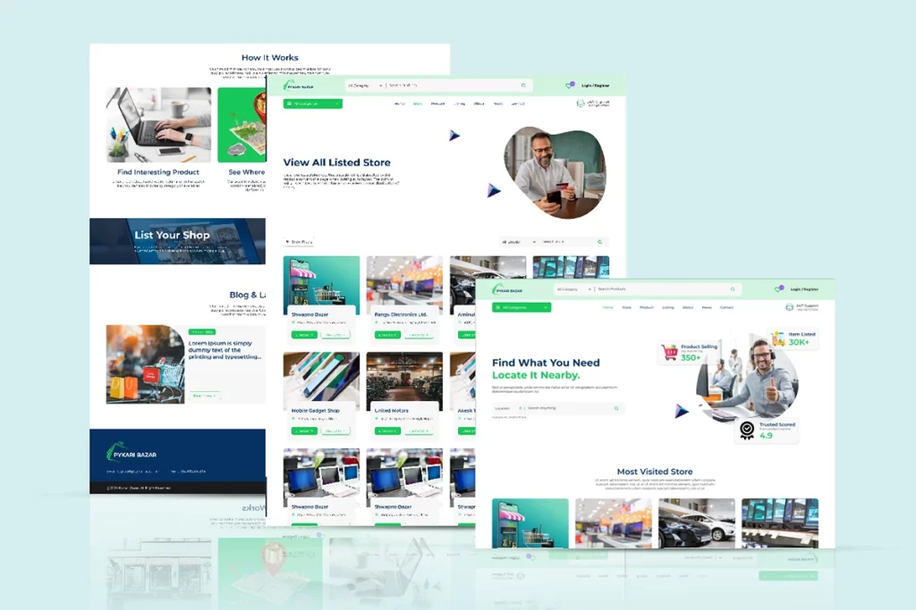 A User-Friendly Product Locator Website