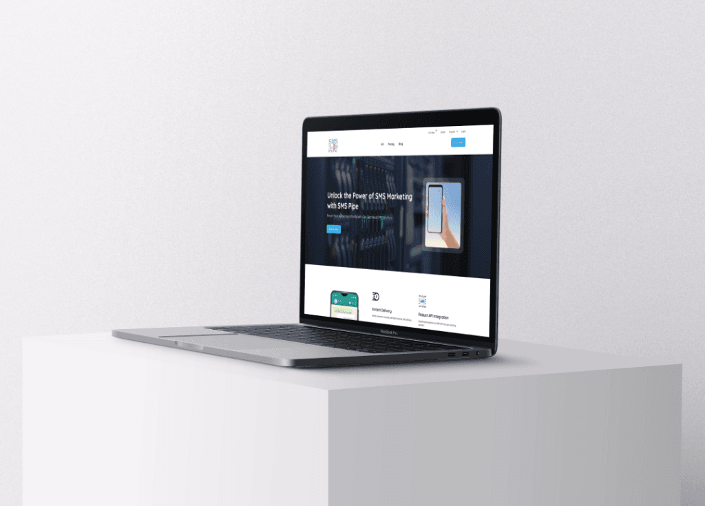 SMS Gateway Landing Page